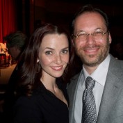 Annie Wersching with Dr. Steven Novick at 24 Season 7 Finale Screening Q&A