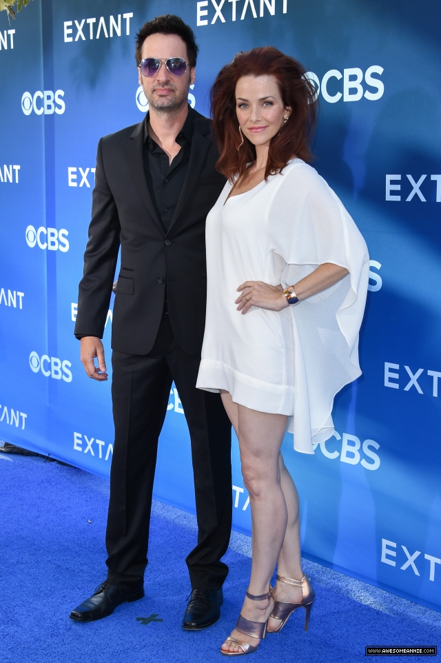 Annie Wersching and Stephen Full at Premiere of CBS's Extant - 3