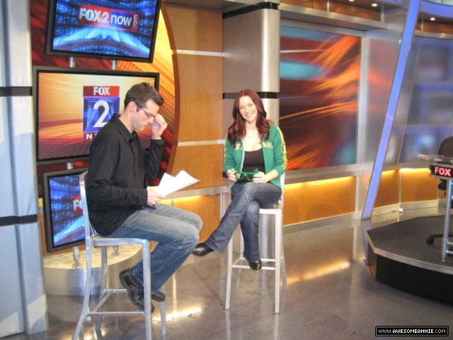 Annie Wersching on FOX 2 News St. Louis Morning Show 04