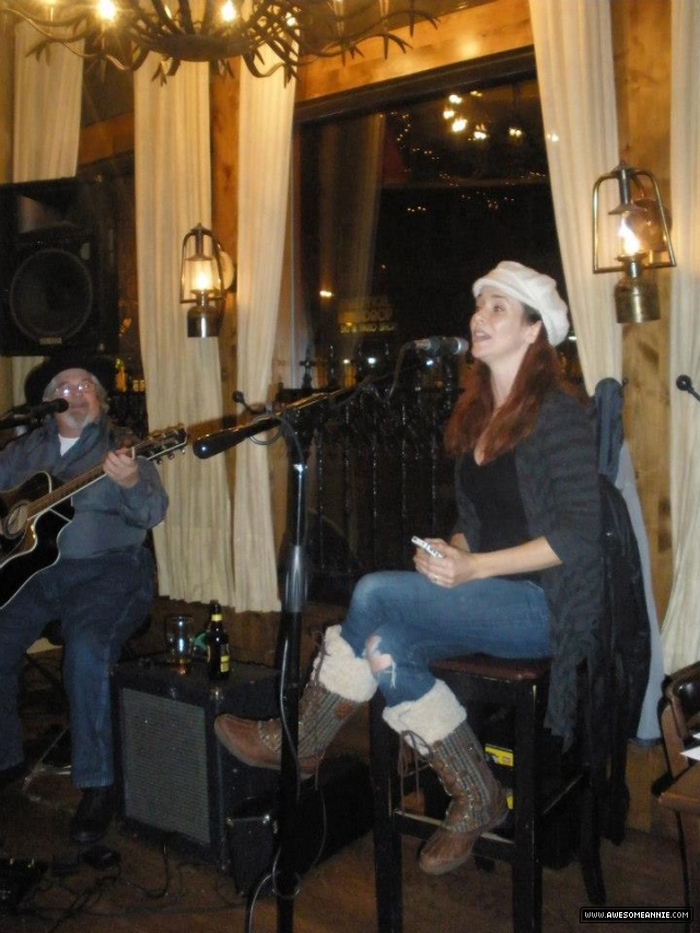 Annie Wersching singing at McNally's Irish Pub - 3