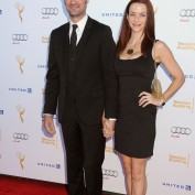 Annie Wersching and Stephen Full at Television Academy Performers Nominee Reception for The 66th Emmy Awards - 2