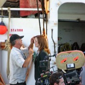 Annie Wersching makeup on ship 24 Season 7