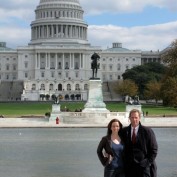 Annie Wersching and Jeffrey Nordling at Capitol 24 Season 7