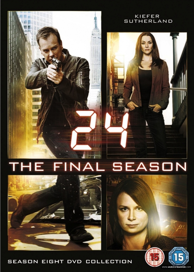 24 Season 8 DVD UK Cover