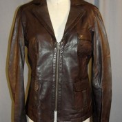 Renee Walker's leather Gap jacket 24 Season 7 - Front
