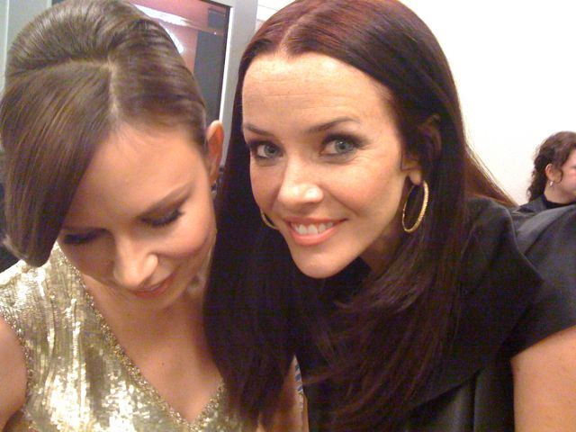Annie Wersching and Mary Lynn Rajskub at 24 Season 8 Premiere Screening