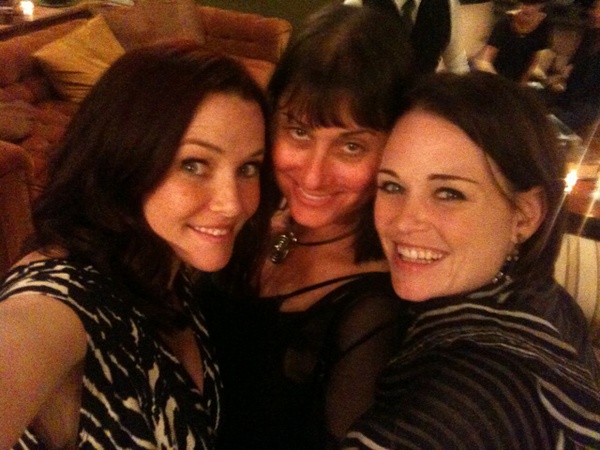 Annie Wersching with Nicole Burke and Sprague Grayden