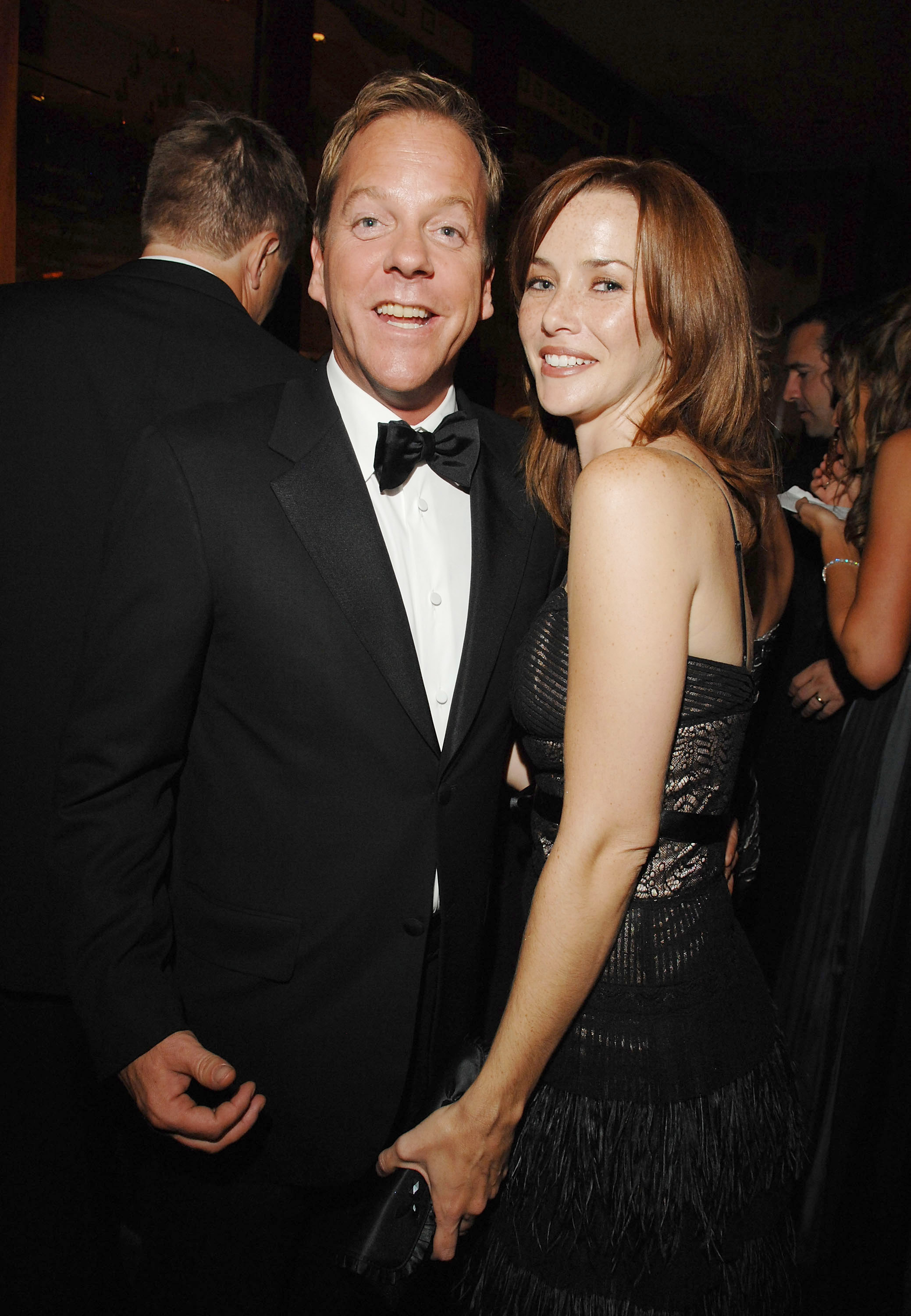 Kiefer Sutherland and Annie Wersching at 59th Annual Primetime Emmy Awards