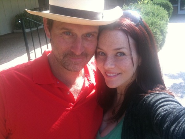 Annie Wersching and Jeffrey Nordling Hack n' Smack 2010