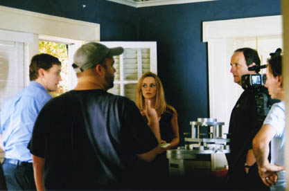 Annie Wersching behind the scenes of Return Address