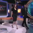 Annie Wersching dances Extra Feb16 2009