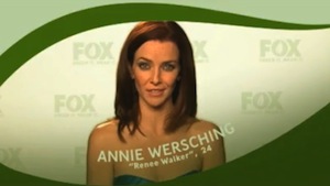 Annie Wersching Green it Mean It Eco Tip