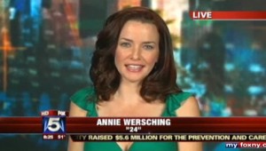 Annie Wersching Good Day NY May18 2009