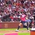 Annie Wersching Celebrity Softball - batting