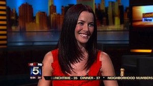 Annie Wersching Good Day NY 2010