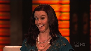 Annie Wersching Lopez Tonight interview