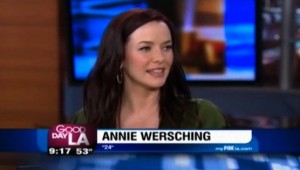 Annie Wersching Good Day LA Interview 2010