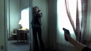 Renee Walker Kills Blonde Terrorist