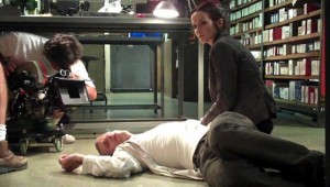 Annie Wersching - Behind the Scenes of 24 Season 8 Episode 5