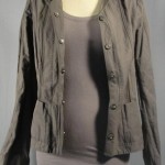 Renee Walker's 24 Season 8 Jacket by Elie Tahari - front view Renee Walker's 24 Season 8 Jacket by Elie Tahari