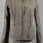 Renee Walker's 24 Season 8 Jacket by Elie Tahari - front zipped view Renee Walker's 24 Season 8 Jacket by Elie Tahari