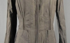 Renee Walker's 24 Season 8 Jacket by Elie Tahari - front zipped view
