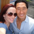Annie Wersching and Daniel Dae ...