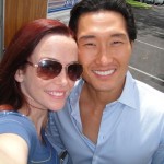 Annie Wersching and Daniel Dae ...