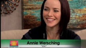 Annie Wersching and Stephen Full on FOX23 interview