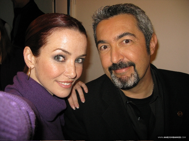 Annie Wersching with Jon Cassar at 24 Premiere Showpalast