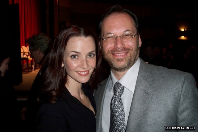 Annie Wersching with Dr. Steven Novick at 24 Season 7 Finale Screening Q&A