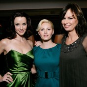 Annie Wersching, Elisha Cuthbert, and Mary Lynn Rajskub