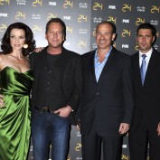 Annie Wersching, Keifer Sutherland, Howard Gordon, Carlos Bernard and Mary Lynn Rajskub