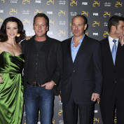 Annie Wersching, Keifer Sutherland, Howard Gordon, Carlos Bernard and Mary Lynn Rajskub