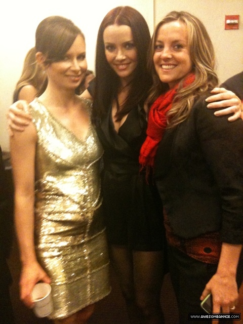 Annie Wersching with Mary Lynn Rajskub and Marci Michelle 24 Season 8 Screening