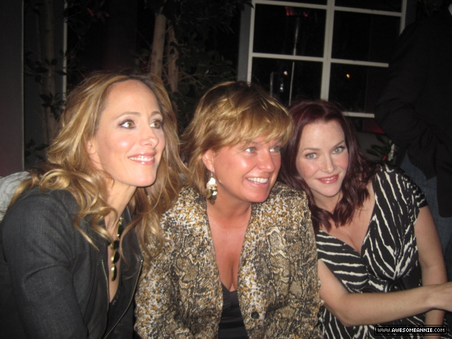 Annie Wersching and Kim Raver at 24 Series Finale Party