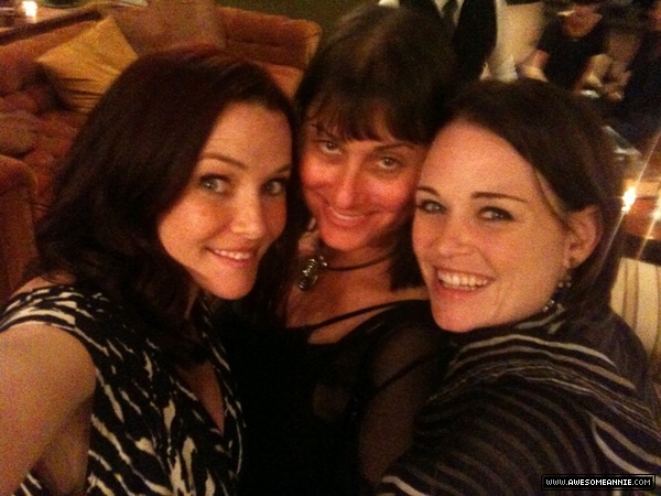 Annie Wersching with Nicole Burke and Sprague Grayden
