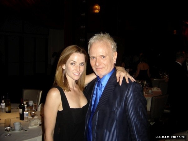Annie Wersching with Anthony Geary Daytime Emmy Awards 2007