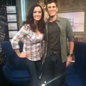 Annie Wersching with Kevin Pereira