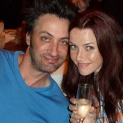 Annie Wersching and Stephen Full at Casserole Club Premiere