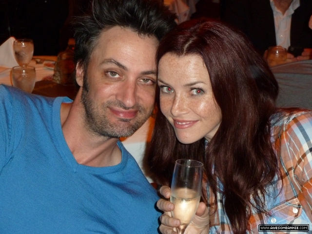 Annie Wersching and Stephen Full at Casserole Club Premiere