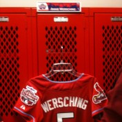 Annie Wersching's jersey in Celebrity Softball Game 2009