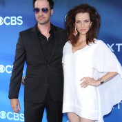 Annie Wersching and Stephen Full at Premiere of CBS's Extant - 2