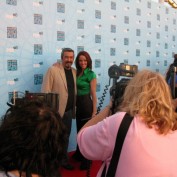 Annie Wersching and Jon Cassar at FOX All-Star Party