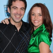 Annie Wersching and Rhys Coiro FOX All-Star Party 2