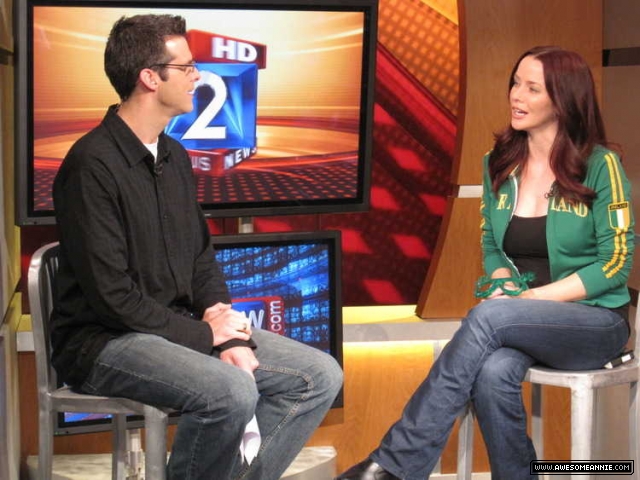 Annie Wersching on FOX 2 News St. Louis Morning Show 01