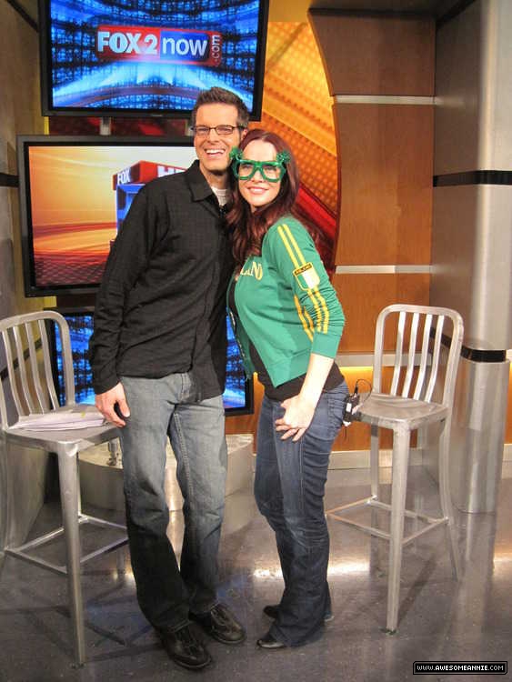 Annie Wersching on FOX 2 News St. Louis Morning Show 