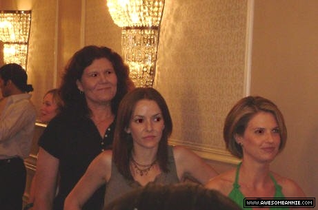 Annie Wersching and Megan Ward at General Hospital Fanclub Event