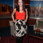Annie Wersching visits Good Day NY 8