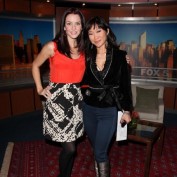 Annie Wersching and Good Day NY's Julie Chang